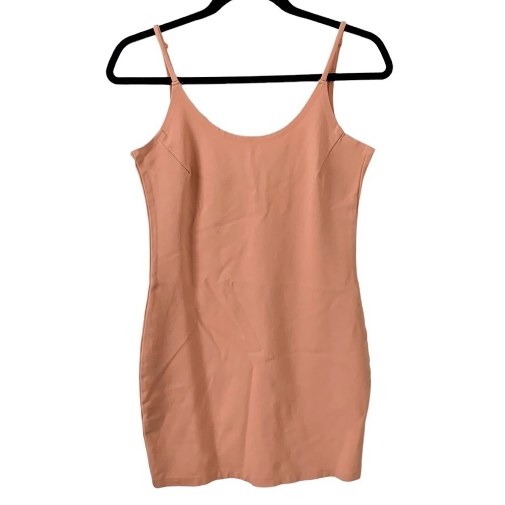 Shinestar Nude Pink Bodycon Dress